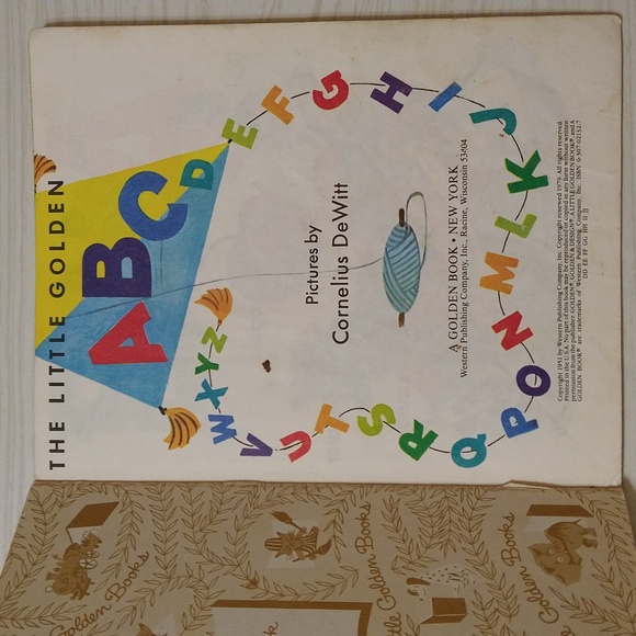 Vintage 1979 The Little Golden ABC Children's Book - Picture 3 of 4